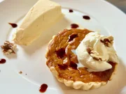 Dessert bei Wendy LeBlanc (Apfel-Cidre) in Unterkirnach im Schwarzwald (SWR).