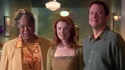 Tess (Della Reese), Monica (Roma Downey), Andrew (John Dye) Tess (Della Reese), Monica (Roma Downey), Andrew (John Dye)