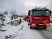 How many rescue trucks does one stranded trailer need? (National Geographic)