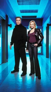 Gil Grissom (William Petersen) und Catherine Willows (Marg Helgenberger)