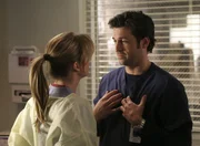 Hat ihre Liebe eine Chance? Meredith (Ellen Pompeo, l.) und Derek (Patrick Dempsey, r.) ...