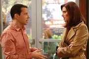 Haben Alan (Jon Cryer, l.) und Kandi (April Bowlby, r.) eine Chance auf einen Neuanfang?; Haben Alan (Jon Cryer, l.) und Kandi (April Bowlby, r.) eine Chance auf einen Neuanfang? Haben Alan (Jon Cryer, l.) und Kandi (April Bowlby, r.) eine Chance auf einen Neuanfang?; Haben Alan (Jon Cryer, l.) und Kandi (April Bowlby, r.) eine Chance auf einen Neuanfang?