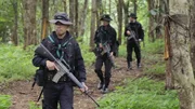 Unterwegs mit der thail&auml;ndischen Armee: Im dichten Dschungel an der Grenze zu Myanmar suchen die Soldaten nach Drogenschmugglern.