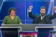 Bereit zum Mitraten? Beim SWR Wissensquiz "Meister des Alltags" gehen heute Comedienne Meltem Kaptan und Schauspieler Antoine Monot Jr. als Rateteam an den Start. Den Gewinn spendet "Meister des Alltags" einem guten Zweck.