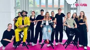Die My Move Dancecrew am Coachestag gemeinsam mit Massimo Sinato, Iggi Kelly und Sarah Hammerschmidt.