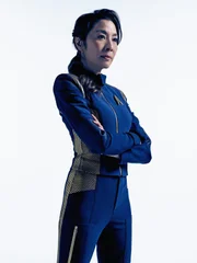 Michelle Yeoh as Captain Philippa Georgiou. Michelle Yeoh as Captain Philippa Georgiou.