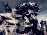 Im Bild: Zeichen der Vergänglichkeit: Schädel auf einem Prunksarg in der Kapuzinergruft. Im Bild: Zeichen der Vergänglichkeit: Schädel auf einem Prunksarg in der Kapuzinergruft.