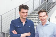 Lutz van der Horst (l.) und Fabian K&ouml;ster (r.) im Deutschen Bundestag