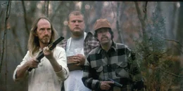 L - R: Tim Parati als Andy, Richard Boone als Fenster, Hal Courtney als Tommy
