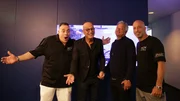 Wayde and Brett with Howie and his manager.
