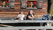 Blahbergalm in Ober&ouml;sterreich. Franz Sieghartsleitner und Gregor Seberg.
