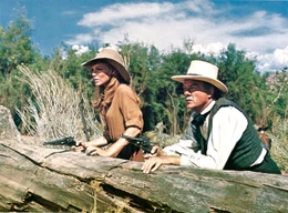 Joanne Morton (Joanna Pettet, l.); Doc Morton (Karl Malden, r.)