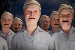 Die wundersame Verwandlung der Arbeiterklasse in Ausl&auml;nder Animaton aus dem Dokumentarfilm, angelehnt an eine Kindheitserinnerung (Rassismus- Erlebnis als Schulkind)   Copyright: SRF/DschointVentschr
