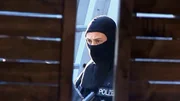Polizeieinsatz.