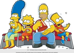 Familie Simpson g&ouml;nnt sich mal wieder einen Kinobesuch ...