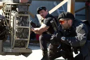 Barney Ross (Sylvester Stallone l.) und Lee Christmas (Jason Statham)    +++ Die Verwendung des sendungsbezogenen Materials ist nur mit dem Hinweis und Verlinkung auf RTL+ gestattet. +++; Barney Ross (Sylvester Stallone l.) und Lee Christmas (Jason Statham)    +++ Die Verwendung des sendungsbezogenen Materials ist nur mit dem Hinweis und Verlinkung auf RTL+ gestattet. +++