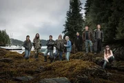 The Brown family on Coon Island off the coast of Alaska. Parents Billy and Ami with their children Matt, Jahua, Soloman, Gabe, Noah, Snowbird and Raindrop. The Brown family on Coon Island off the coast of Alaska. Parents Billy and Ami with their children Matt, Jahua, Soloman, Gabe, Noah, Snowbird and Raindrop.