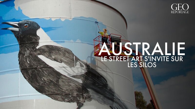Australien - Wenn Kunst auf Silos trifft
