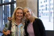 Lilian Klebow (r.) und Angelika Niedetzky im Bruckner Tower