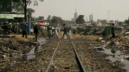 Die Landschaft in Nairobi.