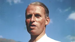 Privataufnahme von Hans Kammler,  der SS-General war Hitlers Geheimwaffenchef.  Offenbar hat er den Krieg &uuml;berlebt und diente den USA als Wissenstr&auml;ger.