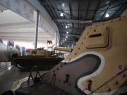 M3 Grant Tank with Panzer III in background.