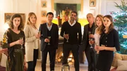 Vier T&ouml;chter und drei Schwiegers&ouml;hne (von links nach rechts): S&eacute;gol&egrave;ne (&Eacute;milie Caen), Laure (&Eacute;lodie Fontan), Chao (Fr&eacute;d&eacute;ric Chau), David (Ary Abittan), Rachid (Medi Sadoun), Isabelle (Fr&eacute;d&eacute;rique Bel) und Odile (Julia Piaton).