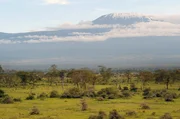 Der höchste Berg des Kilimandscharo-Massivs ist mit 5.895 Metern Höhe der Kibo. Er gehört damit zu den Seven Summits.