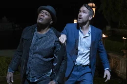 L-R: Darius Kincaid (Samuel L. Jackson) und Michael Bryce (Ryan Reynolds)