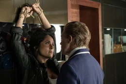 Sonia Kincaid (Salma Hayek), Aristoteles Papadopoulos (Antonio Banderas).