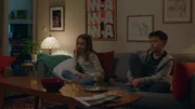 Sigrid (Maria Ross) und Nico (Mikkel Brennhovd) sind alleine im Haus und ahnen noch nicht, dass sie zusammen einen spannenden Abend erleben werden.