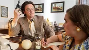 Vom idealen Verlobten zum Albtraum: Arwed Imiela (Sebastian Fräsdorf) kontrolliert, manipuliert, isoliert und bedroht Ulrike Roland (Anne-Marie Lux).