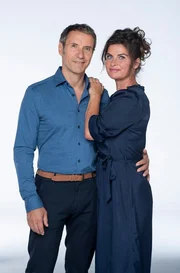 Neu im Hauptcast: Florian Zeese (Stefan Plepp, l.) und Anke Reichard (Anne Brendler, r.)