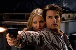Das CIA, das FBI und ein skrupelloser Waffenh&auml;ndler haben sich an ihre Fersen geheftet: June (Cameron Diaz, l.) und Roy (Tom Cruise, r.) ...