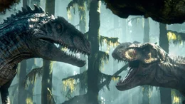 Zwei Dinosaurier