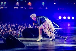Pink stars in P!NK: ALL I KNOW SO FAR Photo: Andrew Macpherson &copy; 2021 Amazon Content Services LLC