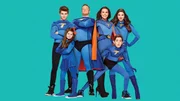 (v.l.) Max (Jack Griffo), Nora (Addison Riecke), Hank (Chris Tallman),  Barb (Rosa Balsi), Phoebe (Kira Kosarin) und Billy (Diego Velazquez)