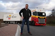 Simon Loos truck driver