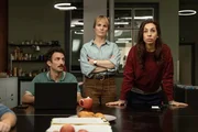 Tatort - Kammerflimmern. Pascal Reinmann. Turnus Film. André Küttel, Petra Ivanov. Hauptmotiv 1. Aaron Arens als Noah Löwenherz, Anna Pieri Zuercher als Kommissarin Isabelle Grandjean und Carol Schuler als Tessa Ott.