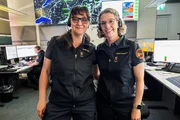 Notrufzentrale; Staffel 1; Sybille Heid und Nicole Auderset in der Sanitätsnotrufzentrale in Bern. Notrufzentrale; Staffel 1; Sybille Heid und Nicole Auderset in der Sanitätsnotrufzentrale in Bern.