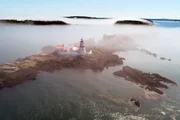 Kanadas deutsche Küste
New Brunswick und die Bay of Fundy
Ein Leuchtturm im Nebel Kanadas deutsche Küste
New Brunswick und die Bay of Fundy
Ein Leuchtturm im Nebel