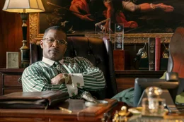 Jamie Foxx as Willie Gary in The Burial Photo: Skip Bolen &copy; AMAZON CONTENT SERVICES LLC