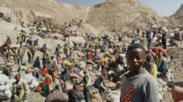 Einer von 11.000 Tagel&ouml;hnern in einer Kobalt-Mine in Ost-Kongo.