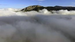 Wolken &uuml;ber dem Naturpark Almenland.