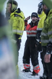 Die Mannschaft arbeitet.