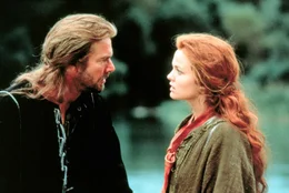 Bowen (Dennis Quaid) und Kara (dina Meyer) k&auml;mpfen gemeinsam gegen den Tyrannen Einon (nicht im Bild).