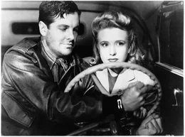 Barry Kane (Robert Cummings, l.); Patricia Martin (Priscilla Lane, r.)