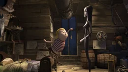 Pugsley Addams und Morticia Addams