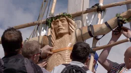 Der Herrgott wird montiert - Greim.