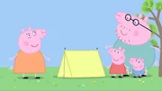 v.li.: Mummy Pig, Peppa Pig, Daddy Pig, George Pig